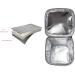 LCY Insulated Baby Bottle Cooler Bag | Holds 4 Bottles | Colorful Triangles | Hanging Strap Included - Buy Online on GoSupps.com
