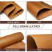Bourbon Brown Tooling Leather Square 3.6mm-4.0mm (9-10oz) Thick Full Grain Cow Hide Leather Crafts Tooling Hobby Workshop Crafting Leather Heavy Weight (6"x12"  Bourbon Brown) Bourbon Brown-3.5mm 6"x12" - Buy Online on GoSupps.com