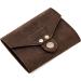AP Donovan Leather Case for Safety Razor & Shaving Brush | Travel Shaving Case | Premium Brown Leather - Buy Online on GoSupps.com