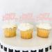 Ercadio 24 Pack Happy Birthday Cupcake Toppers Light Pink Glitter Birthday Cupcake Picks for Baby Shower Kids Birthday Anniversary Party Cake Decorations Supplies Pattern 3 Light Pink - Buy Online on GoSupps.com