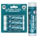 3-Pack Rubber Ducky - SPF 44 Lip Sunscreen NEW Mountain Mint Blister Card - Moisturizing Vitamin E Sunscreen For Lips - All Season Broad Spectrum UV Protection - Waterproof 80 Minutes - NO-OX Protectant - Clear