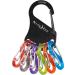 Nite Ize Keyrack Carabiner Key Chain - Black/Bright Colors - Buy Online on GoSupps.com