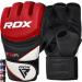Rdx professional mma gloves grappling sparring training Maya hide leather kickboxing martial arts upholstered gloves muay Thai Thai punch sack sandbags punching punching gloves men's martial arts l red