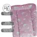 Babynness Waterproof Wrapping - High Quality Wipeable & Easy to Clean Diaper Changing Area - Moon Star Pink 50x70 cm - Expand Your Baby's Comfort - Buy Online on GoSupps.com