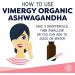 Vimergy USDA Organic Ashwagandha 10:1 Extract (115 ml) - Premium Quality Ashwagandha Supplement - Buy Online on GoSupps.com