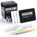 Overcome Expanded - Addiction Recovery Questions Group Therapy Game 130 Cards Counseling Conversations Icebreaker for Substance Abuse Positive Mental Health Sobriety Relapse & Suicide Prevention