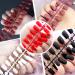 Bellelfin 240pcs Short Square Press on Nails - Matte Pure Colors Medium Length False Nail Tips for DIY Manicure - Buy Online on GoSupps.com