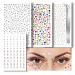 YARIEW Face Gems and Pearls for Face Makeup Self Adhesive Face Jewels for Women Hair Gems Glitter Rhinestone for Nails Body Crafting Rave Accessories Festival Essentials Gem Hair Accessories Pearl and Rhinestone