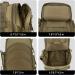 Piscifun Fishing Sling Tackle Storage Bag - Lightweight Shoulder Backpack for Fishing, Hiking, Hunting, Camping - Khaki Standard Size - 11.8*8.3*3.9inch - Buy Online on GoSupps.com