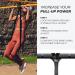 Coresteady Pull Up Bands & Resistance Bands - Heavy Duty Rubber Loop Band for Men & Women - Build Muscle & Power - Fitness Training Aid - Black - Buy Online on GoSupps.com
