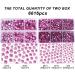 6616PCS Hot Pink Hotfix Rhinestones Crystal Gems Glass with Tweezers and Picking Pen - Perfect for Tumblers, Clothes, and Shirts - Buy Online on GoSupps.com
