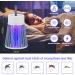 CherryPig Rechargeable Bug Zapper - Indoor Mosquito & Fly Killer Lamp | Portable USB LED Trap for Home, Bedroom, Outdoor Camping - Gray - Buy Online on GoSupps.com
