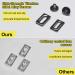 NAACOO SPD Road Bike Cleats for Shimano Speed-SL - Yellow Cleats Set for Indoor Outdoor Cycling - Buy Online on GoSupps.com
