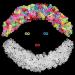 600 PCS S Clips Rubber Band Connectors for DIY Bracelet Making - Exquisite Transparent and Colorful Handicraft Gadgets by DaKuan - Buy Online on GoSupps.com
