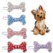 AMIJOUX 5pcs Dog Hair Clips Rhinestone Hair Clips For Dogs Small Dog Hair Bowknot Grooming Accessories For Pet Girl Cat Style 1