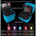 ButterFox Nail Polish Carrying Case - Sky Blue | Organize 60-70 Bottles | Manicure Accessories Storage Bag - Buy Online on GoSupps.com