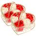 MAGICLULU 2 Boxes Soap Rose Bridal Shower for Guests Flower Bath Rose Soap for Coworkers Basket for Women Bath for Women Bath Soaps Flower Soap