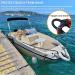 Botepon Boat Bungee Dock Lines - 4ft, Stretches to 5 1/2ft - Pontoon & Bass Boat Accessories for Men - Mooring Lines for Secure Docking - Buy Online on GoSupps.com