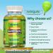 Happy Tums Digestive Complex Gummy | Pineapple Flavour | 60 Vegan Gummies | Vitamins C, B3, B5, B6 & Chamomile | Gut & Digestive Health Support - Buy Online on GoSupps.com