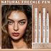 AIUEO Faux Freckles Pen - Waterproof Long Lasting Natural Look | 2 Colors (Light Brown & Natural Coffee) for Perfect Makeup - Buy Online on GoSupps.com