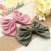 Large Velvet Hair Bow 6 Pieces Girls Hair Clips Velvet Bows Hair Clip Stylish Hair Bows Clips for Thick Hair Women Hair Styling Accessories - Buy Online on GoSupps.com