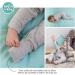 100% Cotton Two-Way Zipper Baby Sleepsuit Unisex Onesie Romper 0-3 Months Grey, White, Mint Green - Buy Online on GoSupps.com