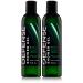 Defense Soap Peppermint Body Wash Shower Gel 8 Oz (Pack of 2) - 100% Natural Tea Tree Oil and Eucalyptus Oil Peppermint 8 Fl Oz (Pack of 2)