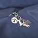 Ensianth Dog Keychain - Perfect Gifts for Dog Lovers | Puppy Paw Print Keyring for Dog Owners Mom & Dad | French Bulldog Keychain - Buy Online on GoSupps.com