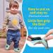 Blue Elephant Baby Shoes | Soft Sole Leather Toddler Shoes 0-6 Months | Baby Boy & Girl Walking Shoes - Buy Online on GoSupps.com