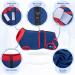 Eyein Dogebody - Breathable Soft One-Piece for Dogs | Post-Op Wound Protection | E-Neck Band Alternative | XXL Red-Blue - Buy Online on GoSupps.com
