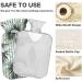 Hot Water Bottle 2L with Tropical Palm Cover - Pain Relief & Winter Hand Feet Warmer - Buy Online on GoSupps.com