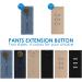 Mabor 6Pcs Button Extender - Adjustable Waistband Extender for Trousers, Jeans, Suit Pants - Men's and Women's Waist Extender - Buy Online on GoSupps.com