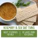 WASA THINS Rosemary & Sea Salt Flatbread Crackers 6.7oz - Pack of 10 | Non-GMO, Low-Fat, No Cholesterol - Buy Online on GoSupps.com