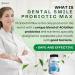 DentalSmile ProbioticMax Advanced Oral Probiotic Supplement 40 Billion CFU 60 Capsules Gluten Free (2) - Buy Online on GoSupps.com