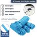 SearQing Marine Grade Dock Lines 4-Pack - 1/2 x 15' Double Braid Nylon Mooring Ropes for Kayaks & Boats - 960 lbs. Working Load Limit - Blue - Buy Online on GoSupps.com