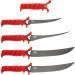 BUBBA Multi-Flex Interchangeable Blade Kit with Non-Slip Grip Handle, Ti-Nitride S.S. Coated Blades and Case - Ideal for Fishing - Buy Online on GoSupps.com
