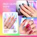 Beetles 20 Colors Gel Nail Art Kit with Base and Top Coat - DIY Spring Summer Manicure Set for Glitter Nails - A-Party Fever Collection - Buy Online on GoSupps.com