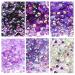 30,000 Pcs Jelly AB Flatback Rhinestones for Crafts - Dark Purple, Violets, Lavender - Multi-color Round Gems for Nail Art & Makeup - Buy Online on GoSupps.com