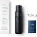 Larq Bottle Purevis - 740ml Isolated Self-Cleaning Stainless Steel Water Bottle with UV Cleaner - Obsidian Black - Buy Online on GoSupps.com