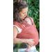 Manduca Rouge Elastic Baby Sling | GOTS Certified 100% Organic Cotton | 3 Tie Options | For Newborns & Babies | Red | 5.10x0.60m - Buy Online on GoSupps.com