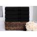 Ultra Soft Oversized Bath Towels - 4 Pack 30x54 - Hotel Spa Quality - 100% Cotton - Black - Buy Online on GoSupps.com