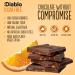  Diablo Diablo Dark Chocolate Bar with Orange | No Added Sugar Gluten-Free | Suitable for Diabetics | Perfect for Gifting | 75g - Buy Online on GoSupps.com