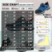 Boys No-Tie Slip On Hiking Shoes - Size 1.5 Little Kid Blue/Black 8129 - Buy Online on GoSupps.com