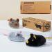 Vealind Interactive Electric Cat Toy - Feather Tail Play Mouse with USB (Black) | Engaging Fun for Cats - Buy Online on GoSupps.com