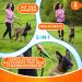 2-in-1 Jogging Line & Leash for Large/Medium Dogs | Double Handle Belly Belt Dog Leash - Perfect for Walking Jogging & Hiking - Buy Online on GoSupps.com
