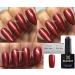 Bluesky GEL NAIL POLISH RED Metallic Dark Red Craft Culture Hand Fired 80630 UV LED Soak Off 10ml SPECIAL PRICE