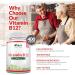 Vitamin B12 1000mcg - High Strength Vegan Tablets - 400 Count - Methylcobalamin - Reduce Tiredness & Fatigue - 13 Month Supply - Buy Online on GoSupps.com