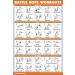 16-Piece Exercise Training Poster Set | Dumbbell Suspension Yoga & More | 18x24 Inch | Ships Internationally - Buy Online on GoSupps.com