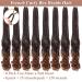 RuiYok French Curl Crochet Braids 14 Inch Ombre Brown Goddess Box Braids - Pack of 8 | T30 - Buy Online on GoSupps.com