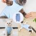 Cat Recovery Suit Cat Professional Surgery Recovery Suit E- Collar & Cone Alternative Cat Post Surgery Suit for Abdominal Wounds or Skin Diseases (Blue L Size) - Buy Online on GoSupps.com